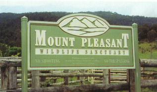 Mount Pleasant - Integrated Timber Engraved Sign