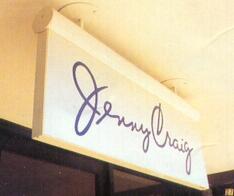 Jenny Craig - Hanging Sign